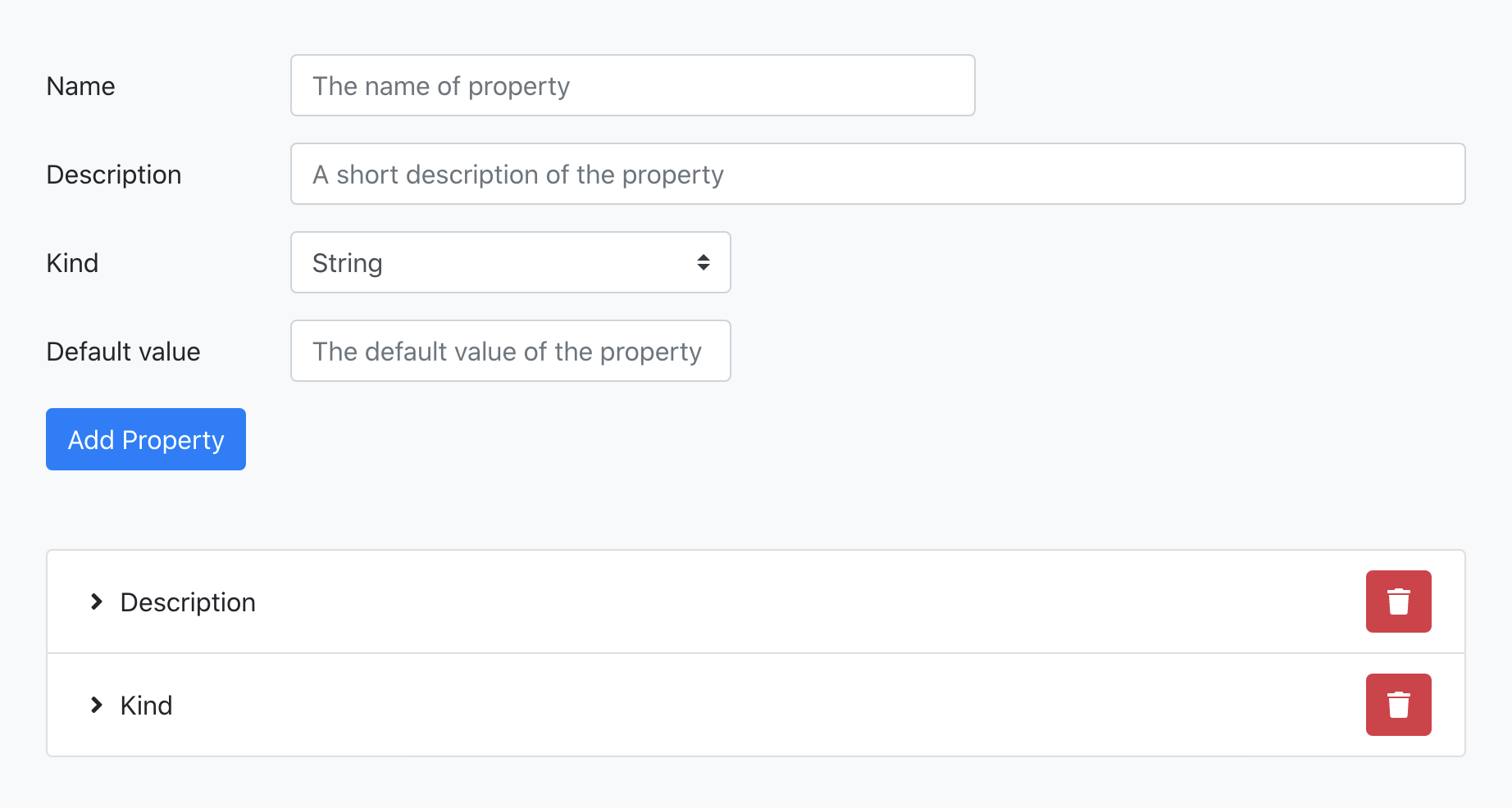 Document properties